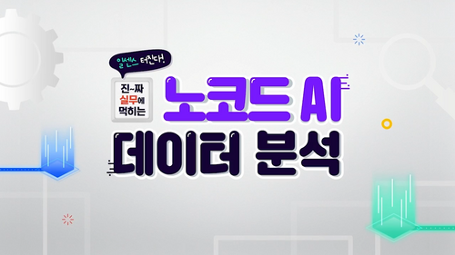 [비환급] 일센스 터진다 - 진짜 실무에 먹히는 노코드 AI 데이터 분석(비개발업무편)